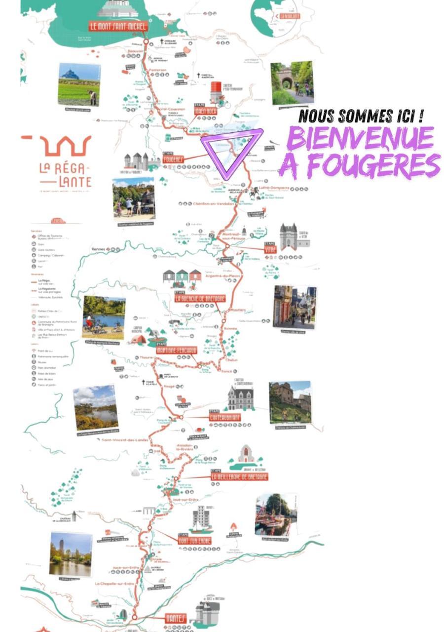 L'Ecrin Medieval Fougères 外观 照片